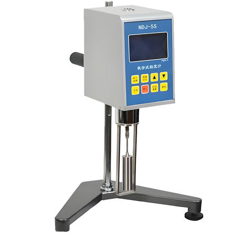 数显粘度计，用于测量流体粘度。