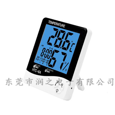 夜光温湿度计